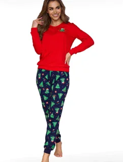 DÁMSKÉ PYŽAMO 671/419 VÁNOČNÍ STROMEČEK