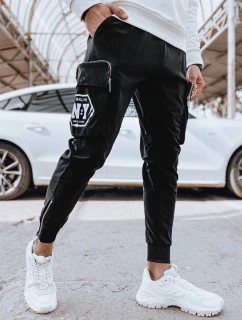 Pánské bojové kalhoty černé FashionStreet UX4309