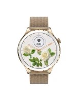 Dámské chytré hodinky Rubicon RNCF02-2 Gold + Strap Pink Dámské chytré hodinky Rubicon RNCF02-2 Gold + Strap Pink