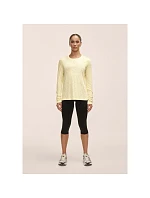 Dámské tréninkové tričko Casall Soft Texture Long Sleeve, žluté Dámské tréninkové tričko Casall Soft Texture Long Sleeve, žluté