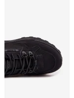 Pánská sportovní obuv s izolací SS174411 HI-POLY SYSTEM Černá Pánská sportovní obuv s izolací SS174411 HI-POLY SYSTEM Černá