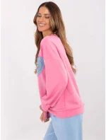 Mikina DHJ BL 20322.72 růžová Mikina DHJ BL 20322.72 růžová