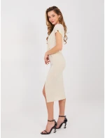 Šaty IT SK 20817.70 béžové Šaty IT SK 20817.70 béžové