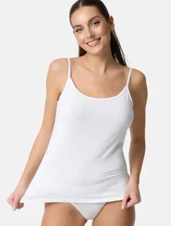 Dámská košilka NUR DIE COTTON CAMISOLE - NUR DIE - bílá