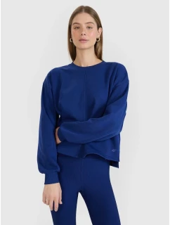 Dámská mikina 4F 4FWSS25TSWSF1543-30S oversize bez kapuce