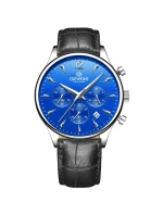 Pánské hodinky Giewont Chronograph Sapphire Black and Blue GW6310-A3 Pánské hodinky Giewont Chronograph Sapphire Black and Blue GW6310-A3