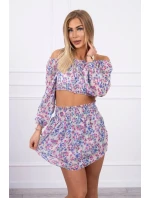 Béžová květinová sada Béžová květinová sada