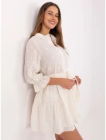 Šaty LK SK 510085.06 světle béžové