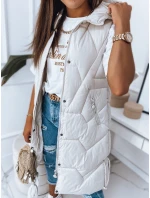 Dámská vesta LARIS ecru FashionStreet TY2835