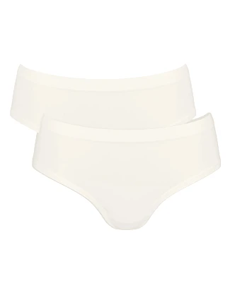 Dámské kalhotky GO Sense Hipster 2P - WHITE - bílé 00GZ - SLOGGI