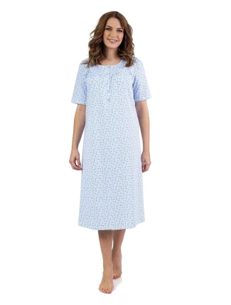 Noční košile 013 blue plus - REGINA