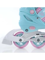 SMJ sport 2v1 Jr Lili nastavitelné kolečkové brusle SMJ sport 2v1 Jr Lili nastavitelné kolečkové brusle