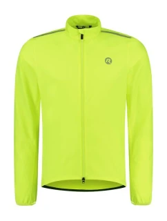 Bunda do deště Rogelli DISTANCE fluor 2XL