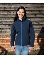 Result R 231F Dámská 2-vrstvá softshell bunda "Printable" 30.231F white/black Result R 231F Dámská 2-vrstvá softshell bunda "Printable" 30.231F white/black