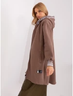 Mikina RV BL 9225.96P hnědá