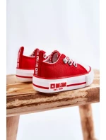 Dětské látkové tenisky BIG STAR KK374051 červená Dětské látkové tenisky BIG STAR KK374051 červená