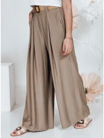 Dámské kalhoty MIRELOU hnědé FashionStreet UY2714