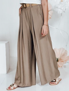 Dámské kalhoty MIRELOU hnědé FashionStreet UY2714