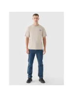 Pánské tričko oversize s potiskem 4F 4FRSS24TTSHM2535-83S
