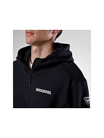 Pánská mikina ROSSIGNOL M Logo Fzh, černá Pánská mikina ROSSIGNOL M Logo Fzh, černá