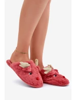 Vánoční Pantofle S Motivem Sobů Korálové Asielle