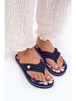 Dámské Pěnové Žabky Big Star RR274A109 Tmavě Modré