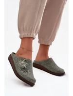 Dámská domácí obuv pantofle Inblu NL000011 zelené