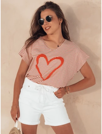 Dámské šortky BEACH VIBE white FashionStreet SY0389