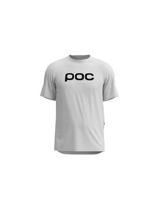 Cyklistické tričko POC M's Reform Enduro Tee, bílé
