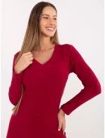 RV SK šaty A1050.08 bordó RV SK šaty A1050.08 bordó