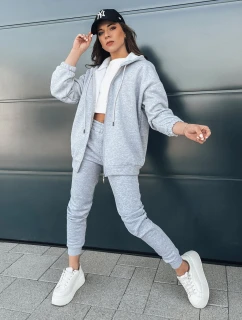 Dámská tepláková souprava AMILIA PREMIUM šedá FashionStreet AY0778