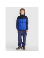4F 4FJWSS25TVJAM208-36S chlapecká péřová bunda bez rukávů se syntetickou výplní