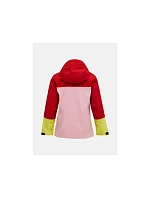 Dámská bunda PEAK PERFORMANCE W Trail Hipe 2.5L Shell Jacket, červená barva Dámská bunda PEAK PERFORMANCE W Trail Hipe 2.5L Shell Jacket, červená barva