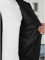 Pánská přechodná bunda s kapucí černá FashionStreet TX5016