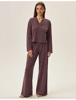 Henderson Dámské pyžamo 42024 Fudge S-XL Henderson Dámské pyžamo 42024 Fudge S-XL