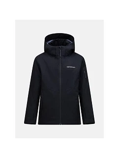 Bunda PEAK PERFORMANCE JR Maroon Insulated Jacket černá