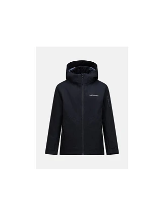 Bunda PEAK PERFORMANCE JR Maroon Insulated Jacket černá Bunda PEAK PERFORMANCE JR Maroon Insulated Jacket černá