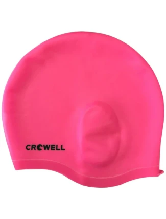 Plavecká čepice Crowell Ear Bora pink col.5 Plavecká čepice Crowell Ear Bora pink col.5