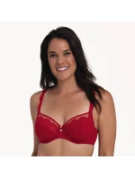 Selma podprsenka s kosticí 5634 red - RosaFaia