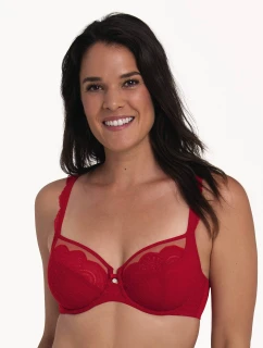 Selma podprsenka s kosticí 5634 red - RosaFaia