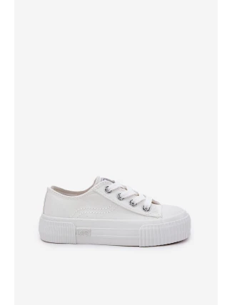 Dětské Mládežnické Tenisky LEE ISLA C LOW JR 50251058 Bílé