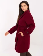 Kabát IT EN A9589.58 bordó