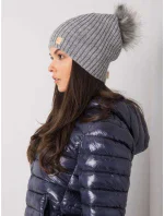 Dámská čepice 30 šedá