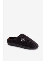 Pánské domácí pantofle Darline – černé