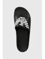 Unisex nazouváky XVPS08 XN747 A120 černé - Emporio Armani Unisex nazouváky XVPS08 XN747 A120 černé - Emporio Armani