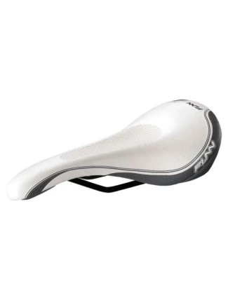 Sedlo FUNN THRONE II bílý chrom