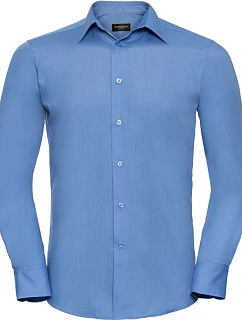 Russell Athletic 924M Popelínová košile s dlouhým rukávem 11.924M corporate blue