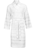 The One Towelling Hamam Bathrobe Hamam župan 48.1012 white/grey The One Towelling Hamam Bathrobe Hamam župan 48.1012 white/grey