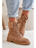 Dámské podšité pracovní boty na zip hnědé Mivael Dámské podšité pracovní boty na zip hnědé Mivael