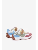 Dětské sneakersy na suchý zip multikolor Tezzu